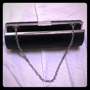 BCBG Black Clutch